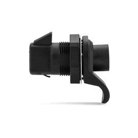 QWORK Push Button Latch, 2 Pack Plastic Push-to-Close Latches for Boat/Motorcycle Glove Box Locks