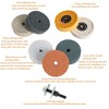 Amacupid Grinding Wheel Buffing Wheels 8 Set 3 inch. for