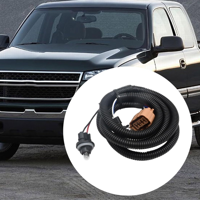 Vkinman Rear Bumper License Plate Light Harness Replacement for Chevy