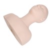 Mannequin Training Head, Silicone Makeup Practice Face Model Practice Makeup