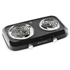 Toastmaster Double Coil Burner, Black, TM-35DB