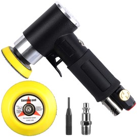 2" and 3" Random Orbital Air Sander, Pneumatic Sander for auto sanding tools, Dual Action Polisher, air angle sander, pneumatic angle sander