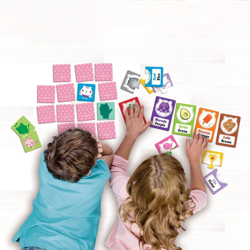 Novelty Set de Juegos Educativos 2 en 1, Gabby´s Dollhouse