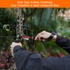 LWANO Archery Compound Bow Release Aids Trigger 360° Adjustable Wristband