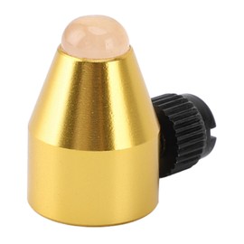 Tuning fork foot accessories, special screw-on tuning fork feet, secure hold for balancing energy centres (Pink)