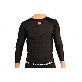 FS-08 Compression T-Shirt with Long Sleeves, 5 Integrated Pieces, for American Football (S)