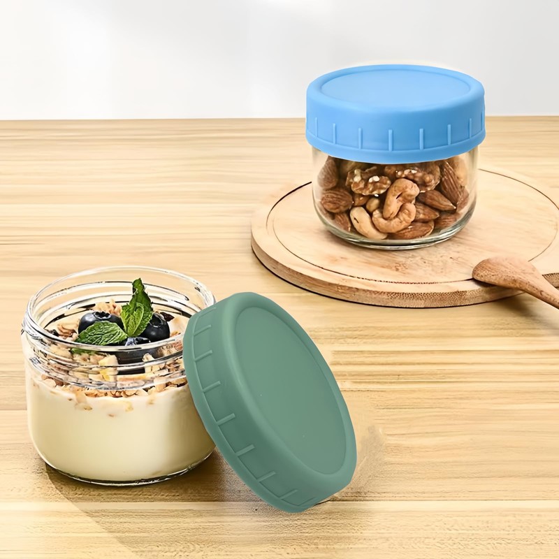 stablerice 3 Sizes of Salad Dressing Container To Go Glass