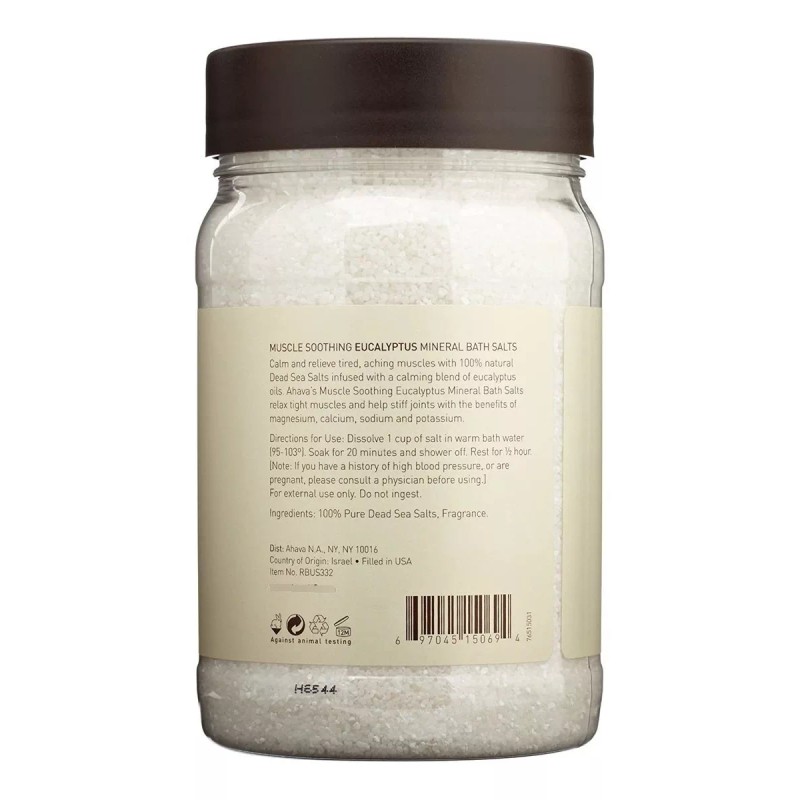 Sal De Baño Con Minerales Del Mar Muerto De Ahava