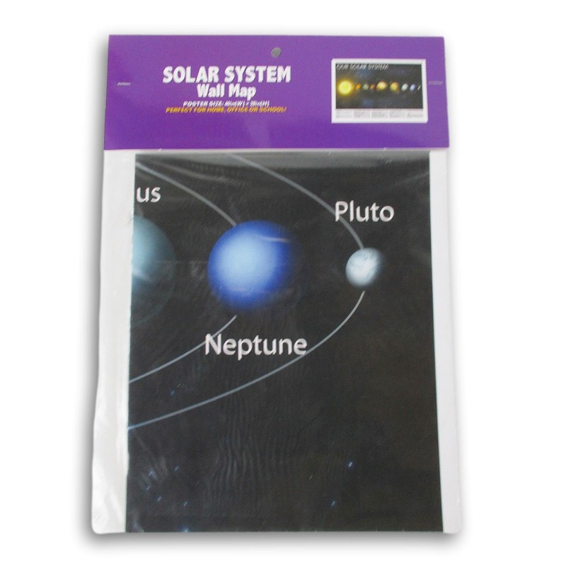Making the Grade Solar System Large Wall Map - 40