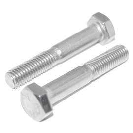 Hexagon Screws M6X170 6 Pieces Stainless Steel A2 / V2A Rustproof Hexagon Screws with Shaft DIN 931 / ISO 4014 Machine Screw