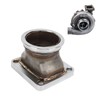 2.5in V Band Flange Adapter Stainless Steel Rustproof Long Lasting