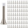 Newwiee 100 Pack Spring Door Stopper Bulk with Rubber Bumper