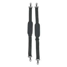soundman Backpack Set of 2 Suitcase Straps - Robust Shoulder Straps Set of 2 for Instrument Cases (Violin, Trumpet, Saxophone, Guitar etc.) - Strap with Sturdy Carabiner - Carrying Strap Set
