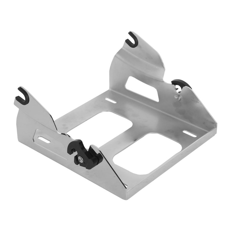 TCMT Chrome Solo Rack w/Docking Hardware Kit Fit For Harley