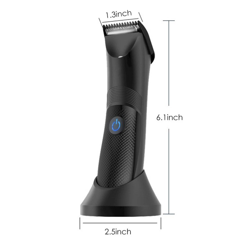 Electric Men Pubic Hair Trimmer-Groin Body Hair Ball Shaver Clipper