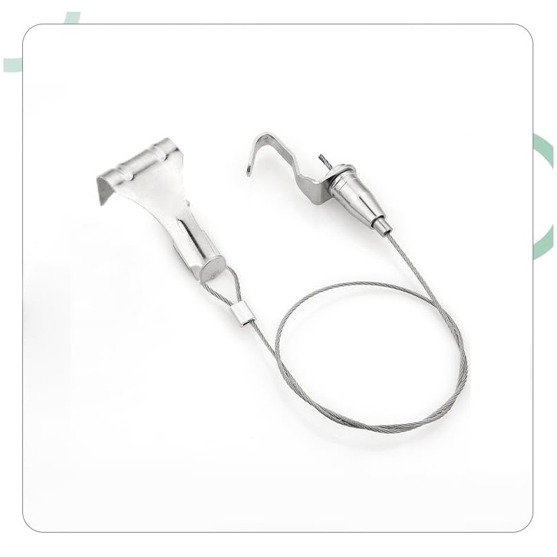 ieron Picture Hanging Kit 2pcs Picture Rail Hooks & Hanging