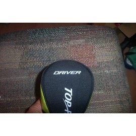 top flite BRAND NEW Top Flite  Universal driver headcover   Black / Yellow