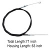 Strongthium 71 Inch Go Kart Throttle Cable for Predator 212