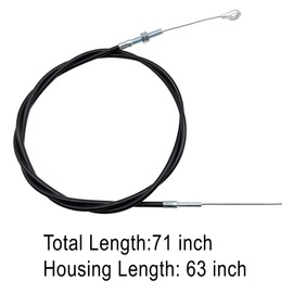 Strongthium 71 Inch Go Kart Throttle Cable for Predator 212 196 cc GX160 GX200 5.5 6.5hp Manco Kandi Yerf Dog Go Cart Buggy Parts Accelerator