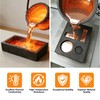 Graphite Torch Melting Casting Kit,8-in-1 Crucibles for Melting Metal Kit