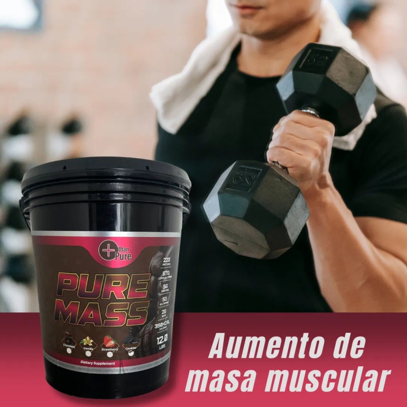 Pure Mas | 5.4 Kg | Ganador De Masa Muscular