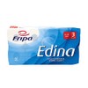 PAPSTAR 95712 8 Rollen Toilettenpapier, 3-lagiges Tissue Ø 12 cm · 11 cm x 9,4 cm hochweiss"Edina" 250 Blatt