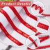 CABODYALS 10M Red Glitter Sequin Trim Single Row Braid Ribbon