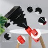 MANUFORE Red crowbar, nail lifter, trim puller, multifunctional trim puller