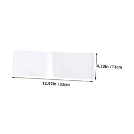 WOONEKY Hair Color Isolation Sheets 100 Pack Hair Dye Highlighting Paddle Board Salon Home Use