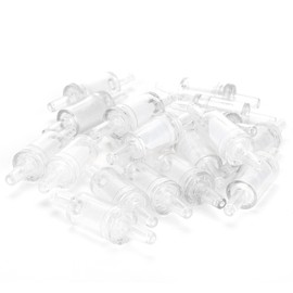 Aquarium White Check Valve Fish Tank One Way NonReturn Check Valve Aquarium Accessory(White Check Valve )