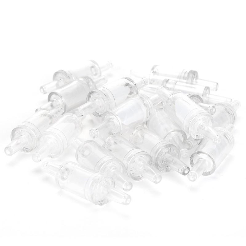 Aquarium White Check Valve Fish Tank One Way NonReturn Check
