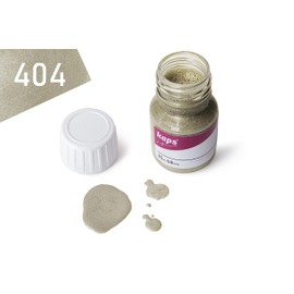 Kaps Super Color Dye + Preparer (25 ml Each), Professional Dye for Natural Leather, Faux Leather and Fabric, Nourishing and Repairing Shoes (404 - Platinum)