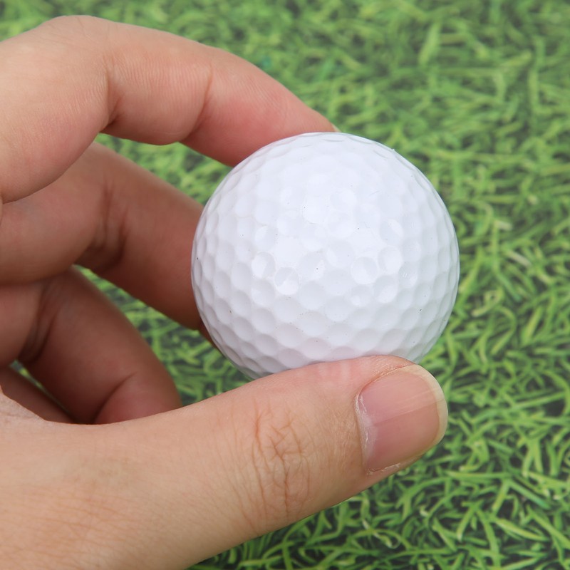 10Pcs Double Layer Golf Practice Balls Soft Putting Training Balls
