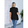 HIYIYEZI Casual Short Sleeved Cardigans Tops for Women Summer Dressy