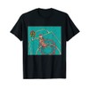 Basketball Hoop Dunk Skeleton Christmas Pajamas T-Shirt
