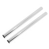 X AUTOHAUX 2pcs Straight 3" OD 40" Length DIY Custom