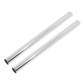X AUTOHAUX 2pcs Straight 3" OD 40" Length DIY Custom Mandrel Exhaust Pipe 3 Inch Tube Pipe T304 Stainless Steel Universal Fit