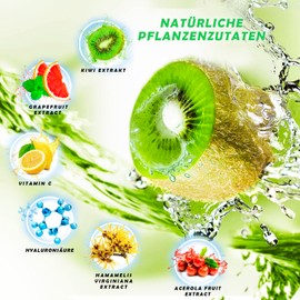 P-Beauty Eye Mask I with Hyaluronic - Eye Mask - Anti-Ageing Collagen Gel - Eye Pads - Anti-Wrinkle - Moisturising - Anti-Age - Against Dark Circles - Pack of 60 - Kiwi