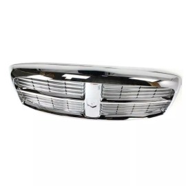 AmpleThink Chrome Grille Surround Shell Insert for 06-09 Dodge Ram 1500 2500 3500 Pickup