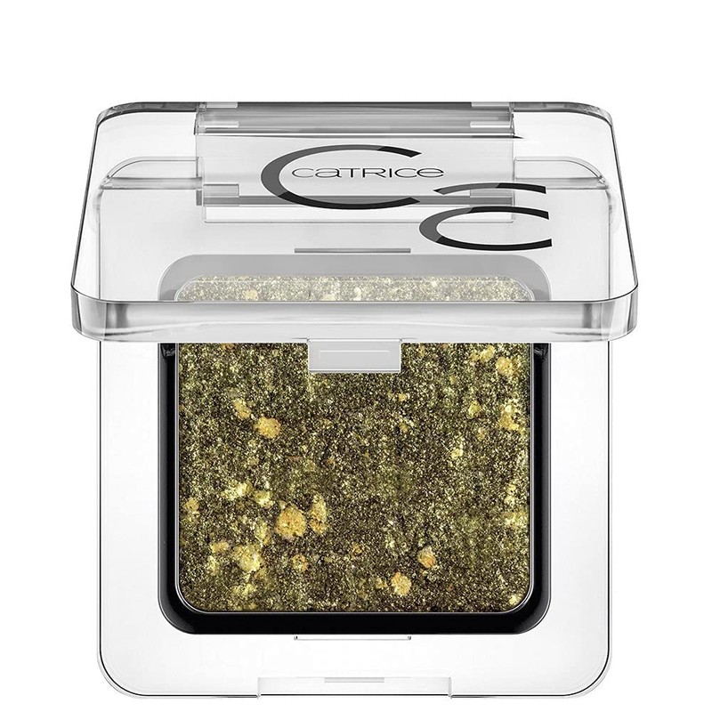 Catrice Art Couleurs Eyeshadow, No. 360 Golden Leaf, Green, Intense,