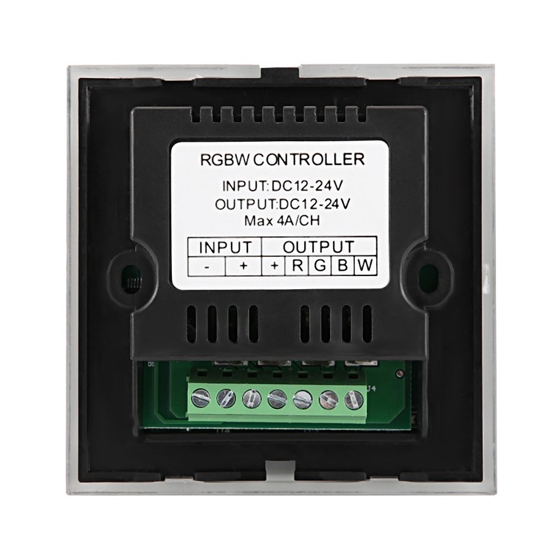 Wall Mounted Colorful RGBW LED Touch Panel Controller Dimmer Switch