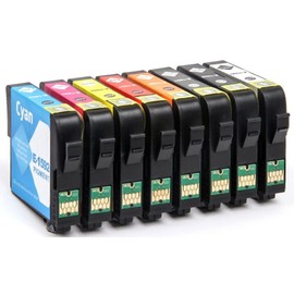 Ink-Power Canink Compatible Remanufactured Ink Cartridges 159 159XL for Epson Stylus Photo R2000 & R2000s (8-Pack) T159