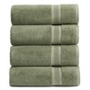 Springtree Home Luxury Viscose from Bamboo Bath Towel Set of