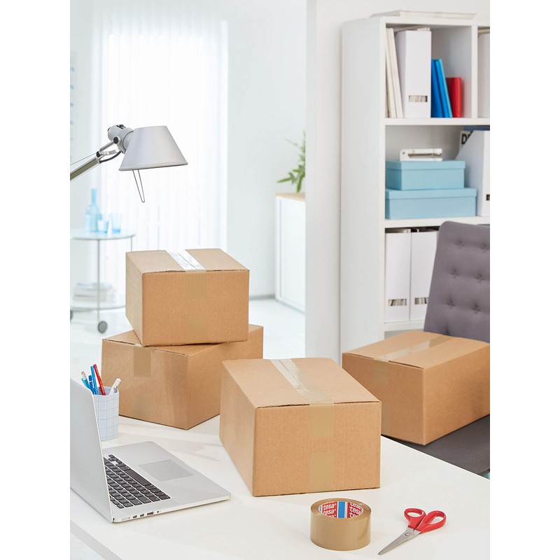 Tesa 58175-00000-00 6 x Standard Packaging Tape Havana