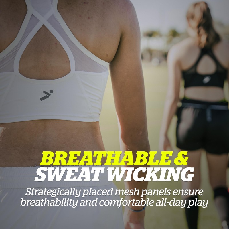 Storelli Women’s BodyShield Crop Top | Padded Goalkeeper Base Layer