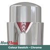 Hot Flow Chrome Estuary Angled TRV Thermostatic Radiator Valve (Pair)