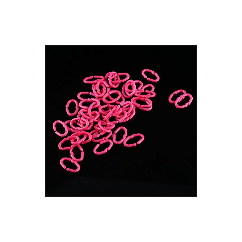 CFTGIW 50 Pieces Chicken Beak Mouth Snap Ring Poultry Tool