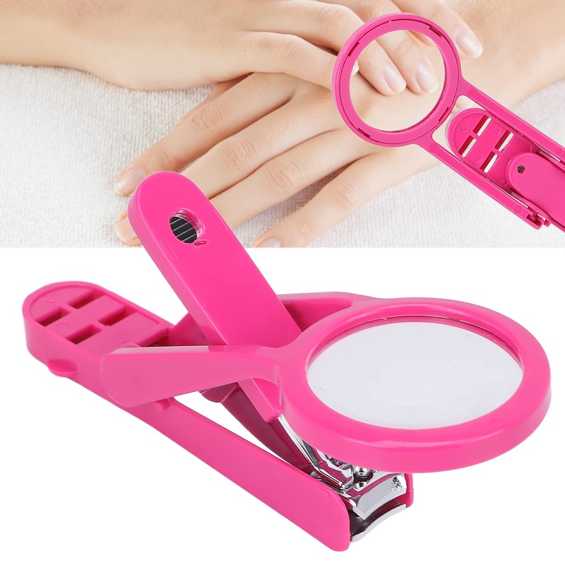 Magnifying Glass Nail Clipper, Accurate Trimming Nail Magnifier Scissors Reduce