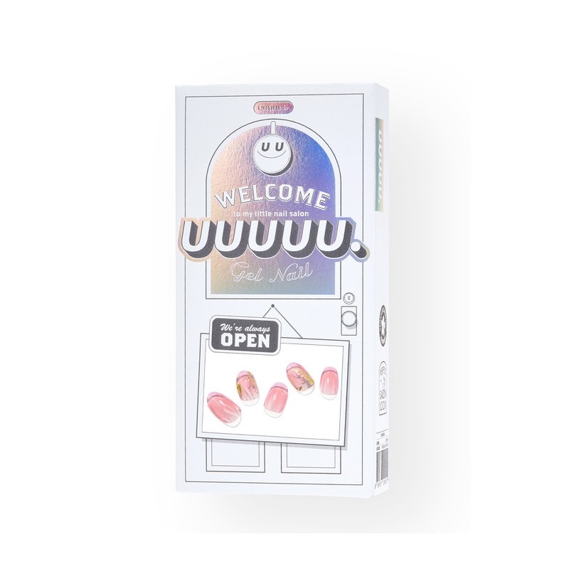 Peach Gold Gel Nail / 피치골드 젤네일