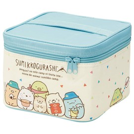 Skater KCPC2 Picnic Bento Box with Cooler Bag, Ice Pack Included, Sumikko Gurashi, Camping, Made in Japan, 7.5 fl oz (2,240 ml)